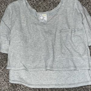 Offline by aerie cropped tee size xs worn once